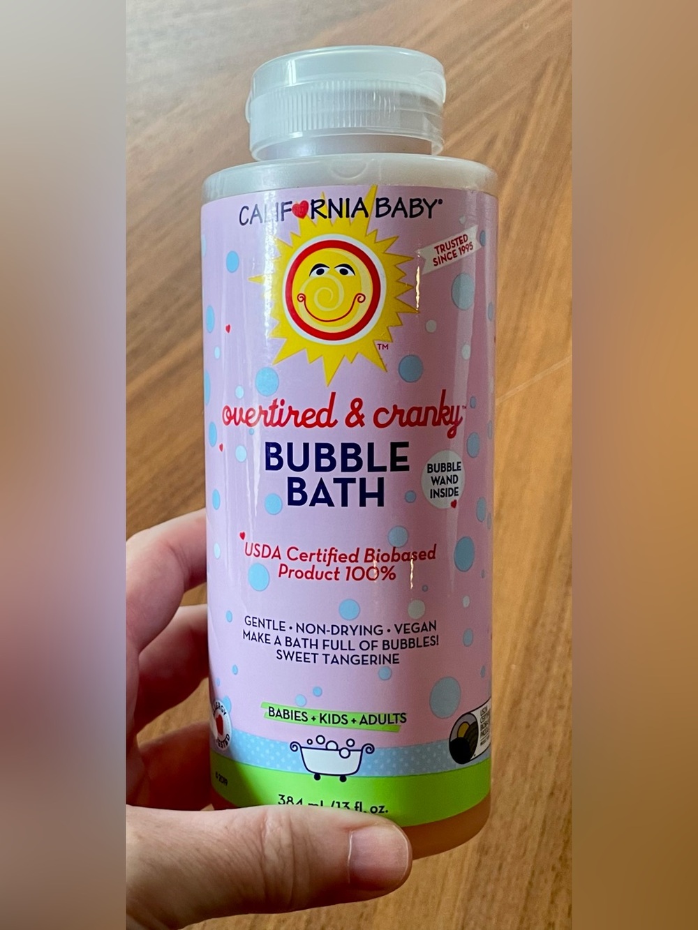 NEW California Baby Overtired and Cranky Bubble Bath